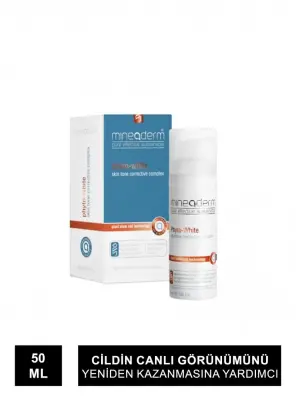 Mineaderm Phyto-White Skin Tone Corrective Complex - Leke Karşıtı Bakım Kremi - 50 ml - Mineaderm