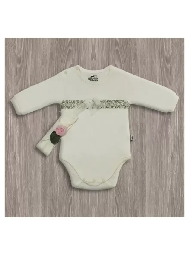 Mini Damla Rose Saç Bantlı Bady - 1