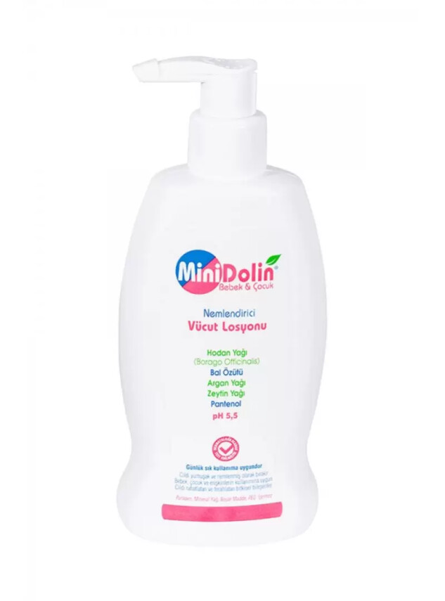 Minidolin Bebek & Çocuk Nemlendirici Vücut Losyonu 250ml - Dermadolin