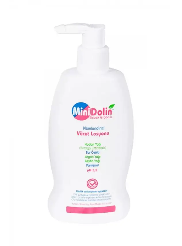 Minidolin Bebek & Çocuk Nemlendirici Vücut Losyonu 250ml - 1