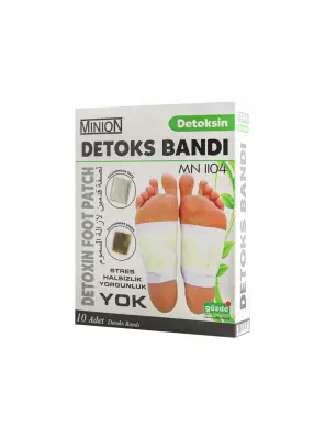 Minion Detox Bandı 10 Adet - 1