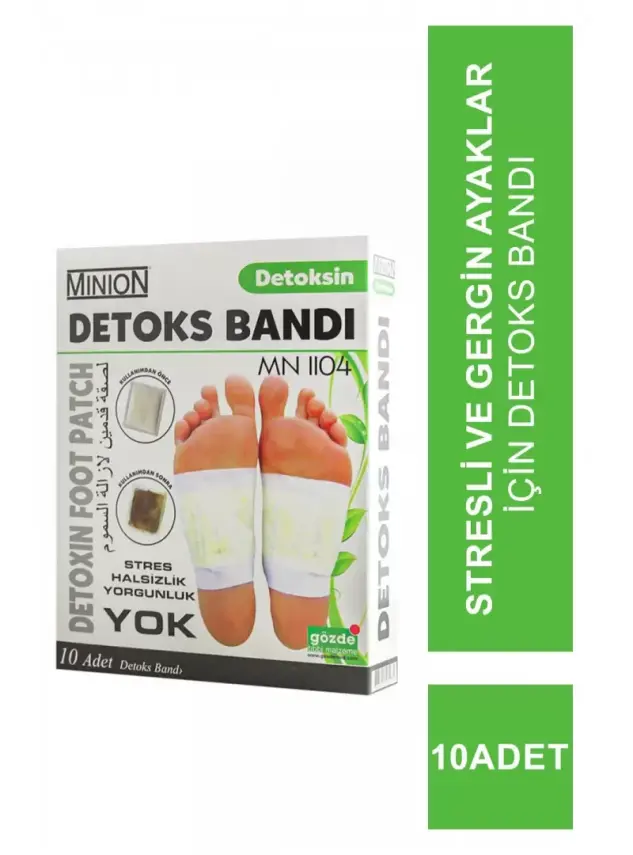Minion Detox Bandı 10 Adet - 2