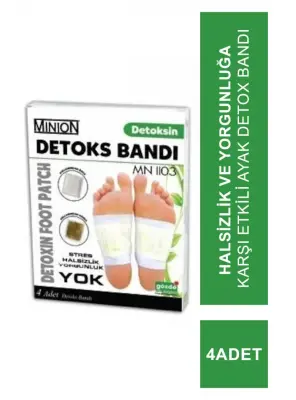 Minion Detox Bandı 4 Adet - 2
