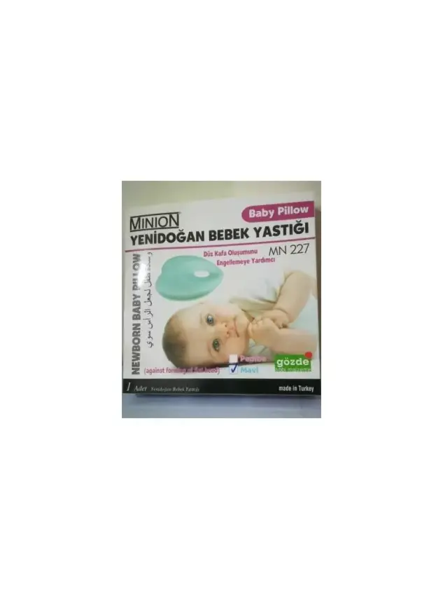 Minion Yenidoğan Bebek Yastığı Pembe Mn 227 - 1