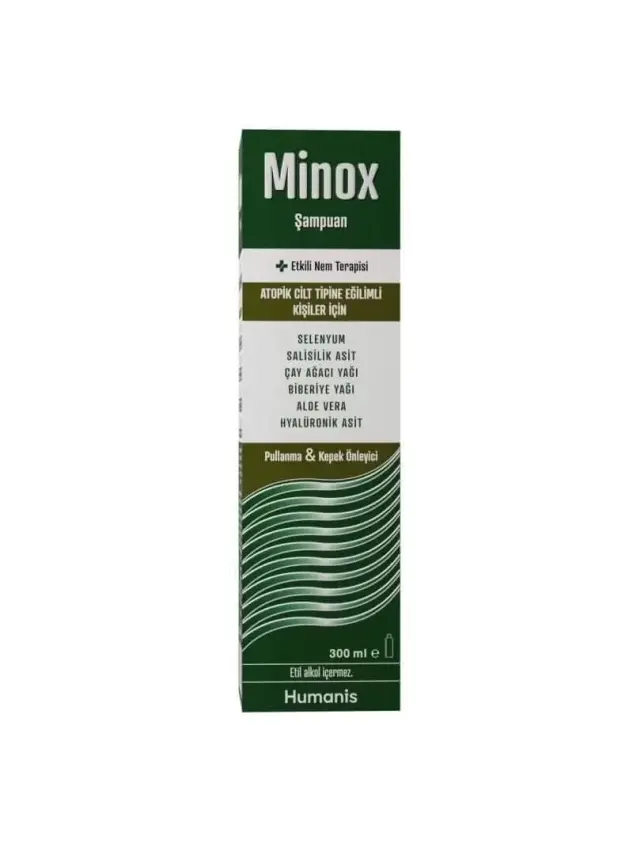 Minox Atopik Cilt Tipine Eğilimli Şampuan 300ml - 1