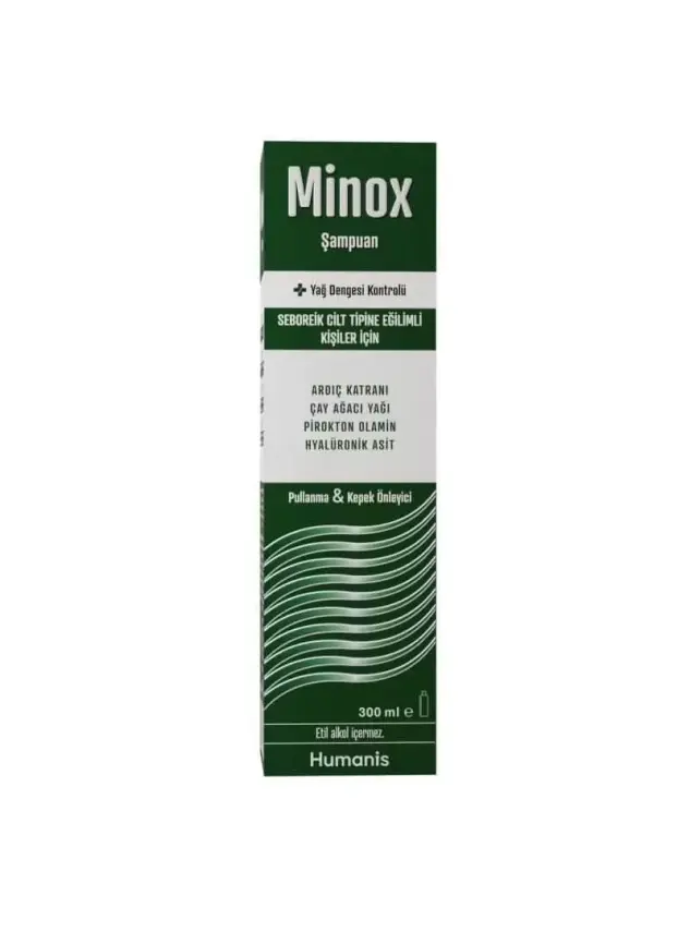 Minox Seboreik Cilt Tipine Eğilimli Şampuan 300ml - 1