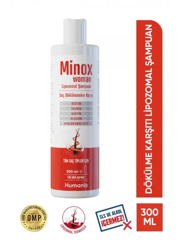 Minox Women Lipozomal Şampuan 300ml - 1