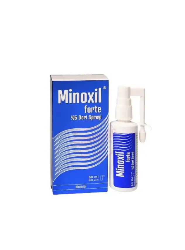 Minoxil Forte %5 Deri Spreyi 60 ml - 1