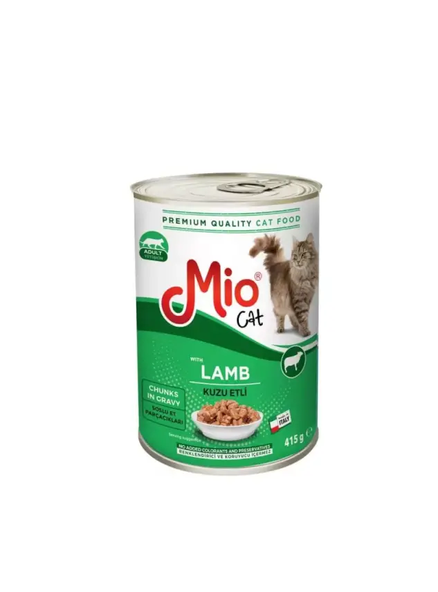 Mio 415 gr Kedi - Kuzu Etli - 1