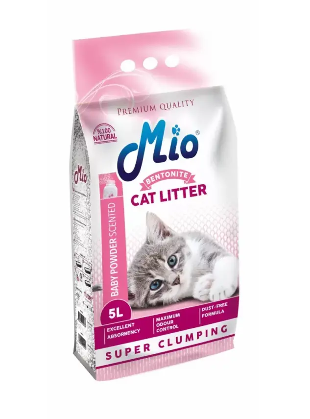 Mio 5 Lt Compact Baby Powder Kedi Kumu - 1