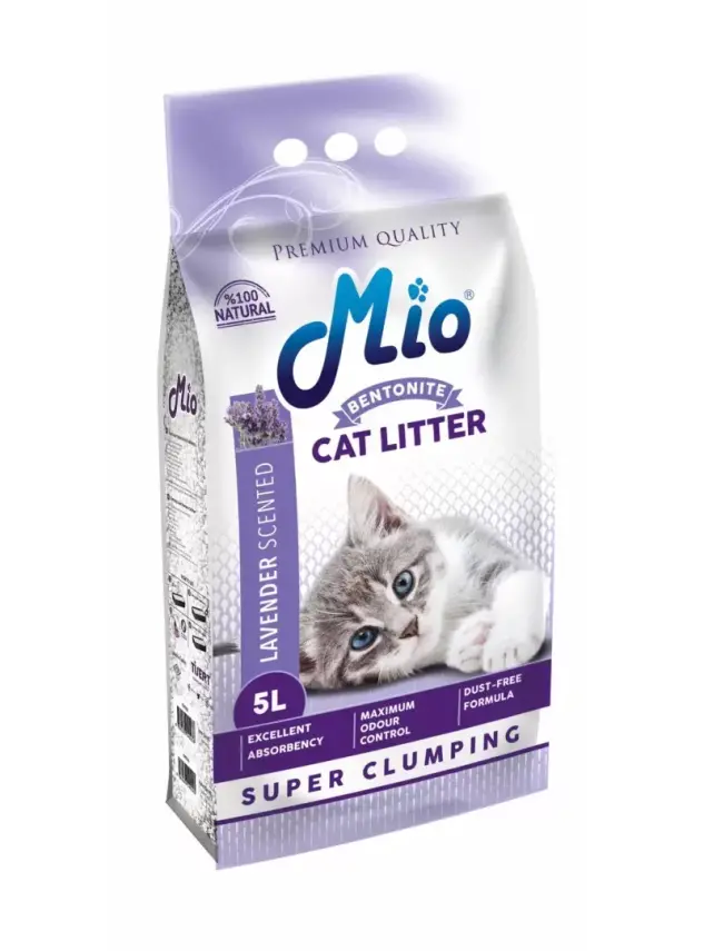 Mio 5 Lt Compact Lavanta Kedi Kumu - 1