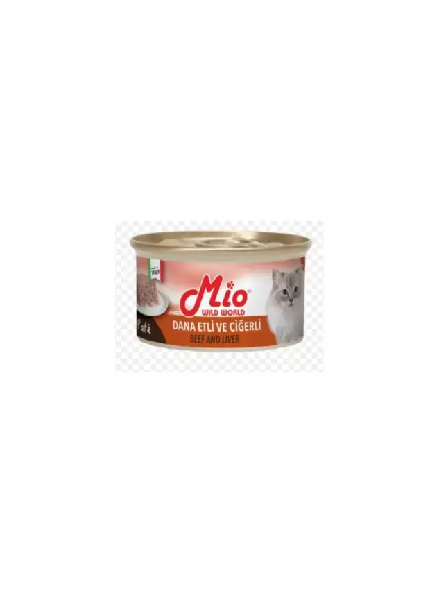Mio 85 Gr Kedi - Dana Etli Ve Ciğerli - Püre - 1