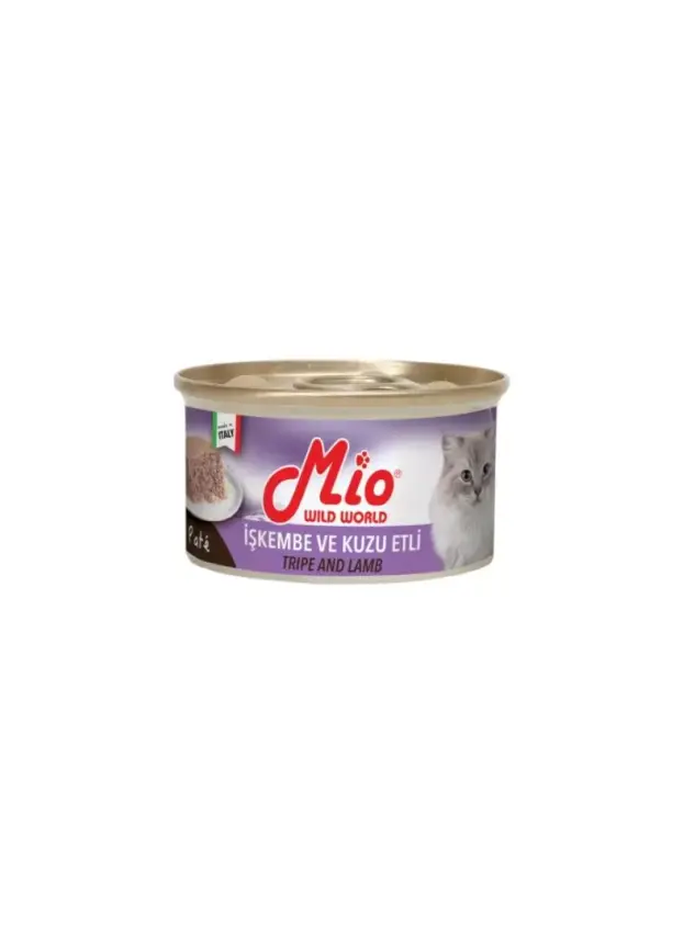 Mio 85 Gr Kedi - İşkembe Ve Kuzu Etli - Püre - 1