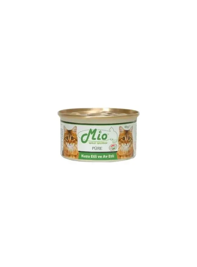 Mio 85 Gr Kedi - Kuzu Etli Ve Av Etli - Püre - 1
