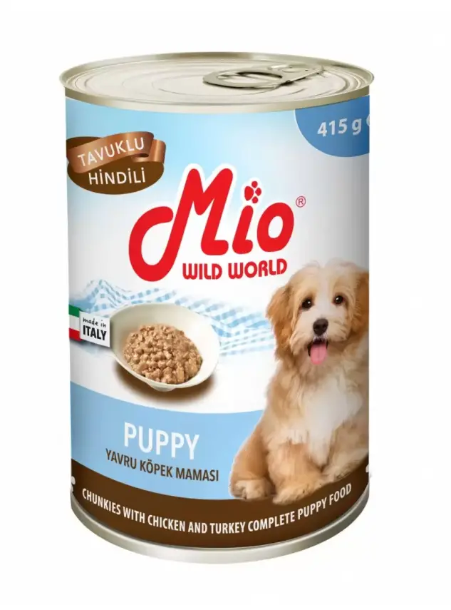 Mio Puppy Tavuklu Ve Hindili 415 Gr Köpek Konserve - 1
