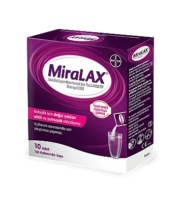 Miralax Oral Solüsyon 10 Saşe - Bayer
