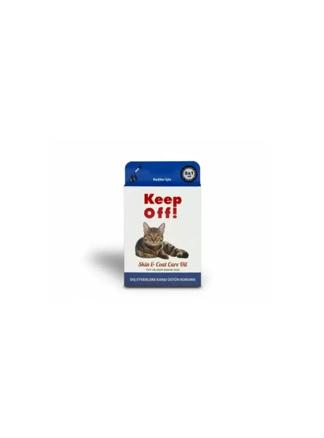 Mki Keep Off Kediler İçin Ense Damlası 5X1 Ml - 1