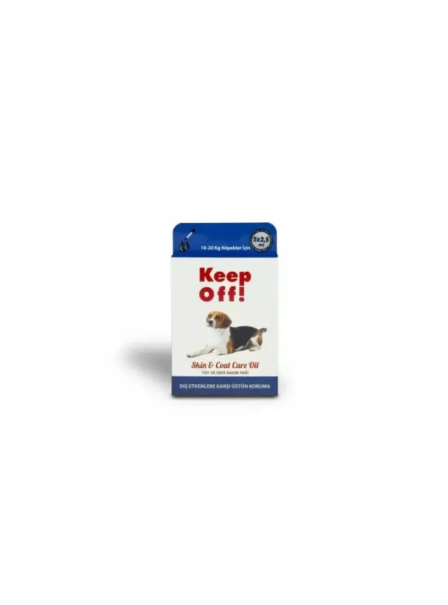 Mki Keep Off Orta Irk Köpekler İçin -10-20 Kg- Ense Damlası 5X2.5 Ml - 1