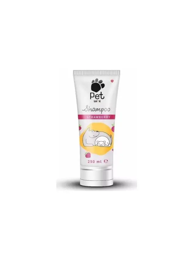 Mki Pet Love Çilek Kokulu Tüp Kedi Köpek Şampuanı 250 Ml - 1