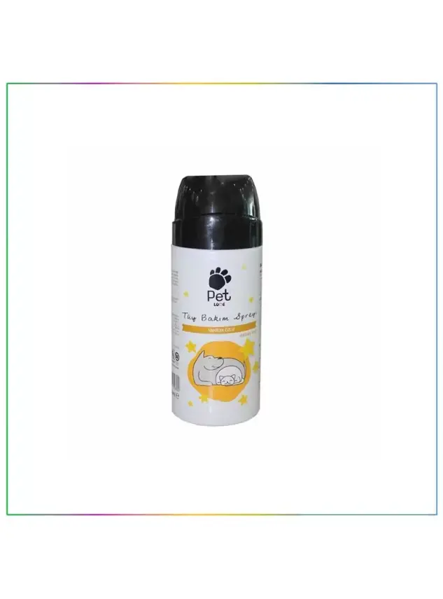 Mki Pet Love Vanilya Özlü Tüy Bakım Spreyi 150 Ml - 1