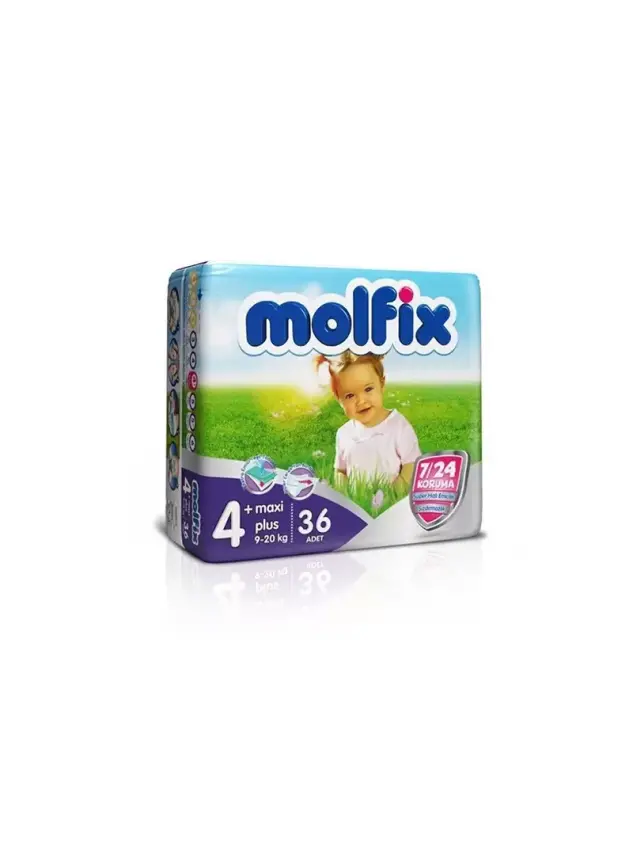 Molfix İkiz Maxi 4+ Numara -9 - 20 kg- 36lı - 1
