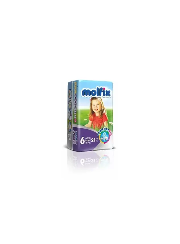 Molfix İkiz Paket Extra Large 6 Numara Bebek Bezi 21 Adet - 1