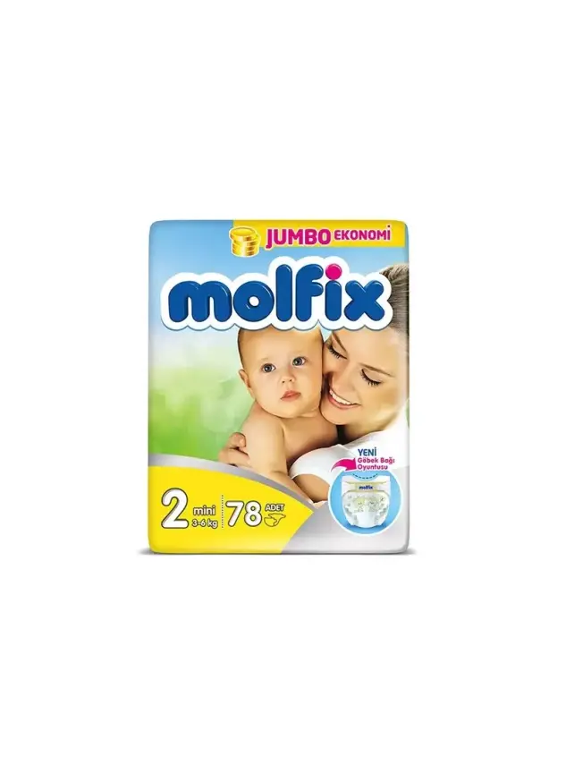 Molfix Jumbo 2 Numara -3-6 kg- 78 Adet - 1