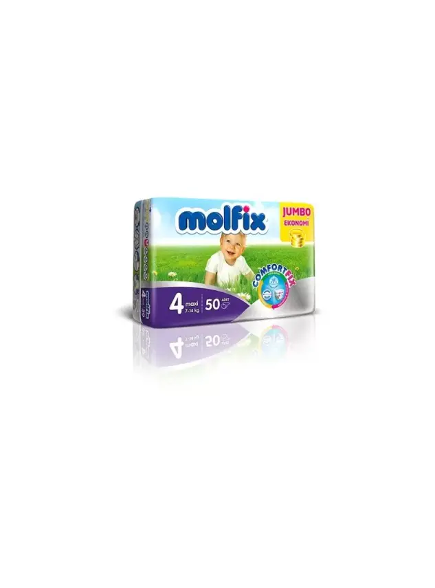 Molfix Jumbo 4 Numara -7-14 kg- 50 Adet - 1