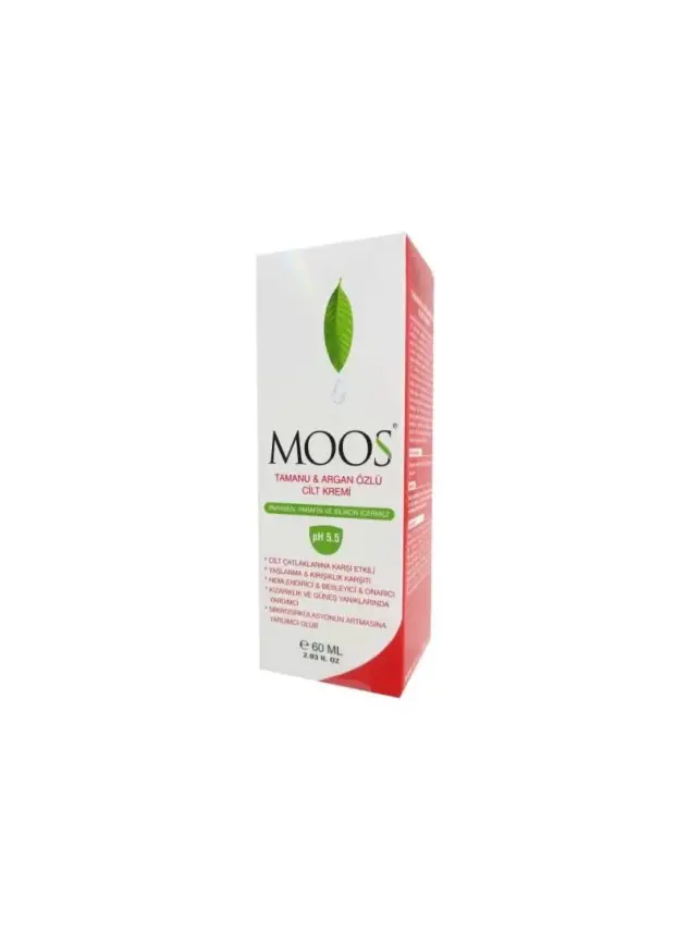 Moos Tamanu and Argan Oil Skin Cream 60ml - 1