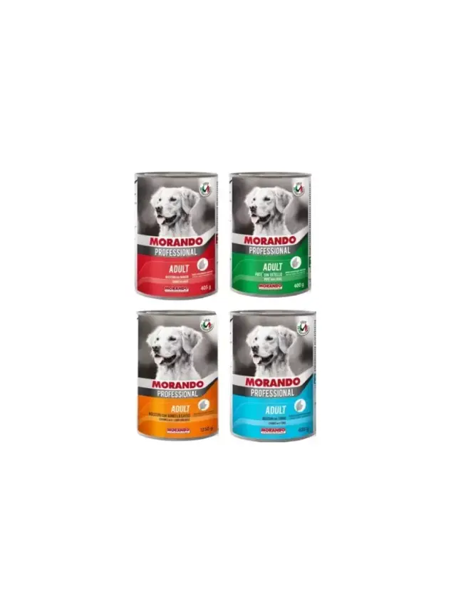Morando Tavuklu & Ciğerli Pate Köpek Konservesi 400 Gr - 1