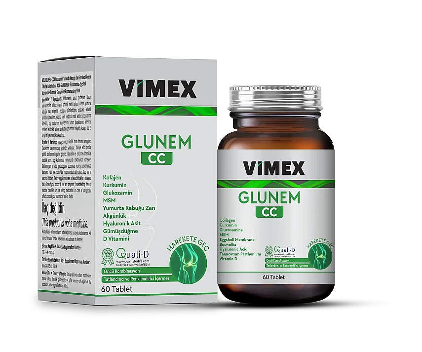 Vimex Glunem-cc 60 Glikozamin - 1