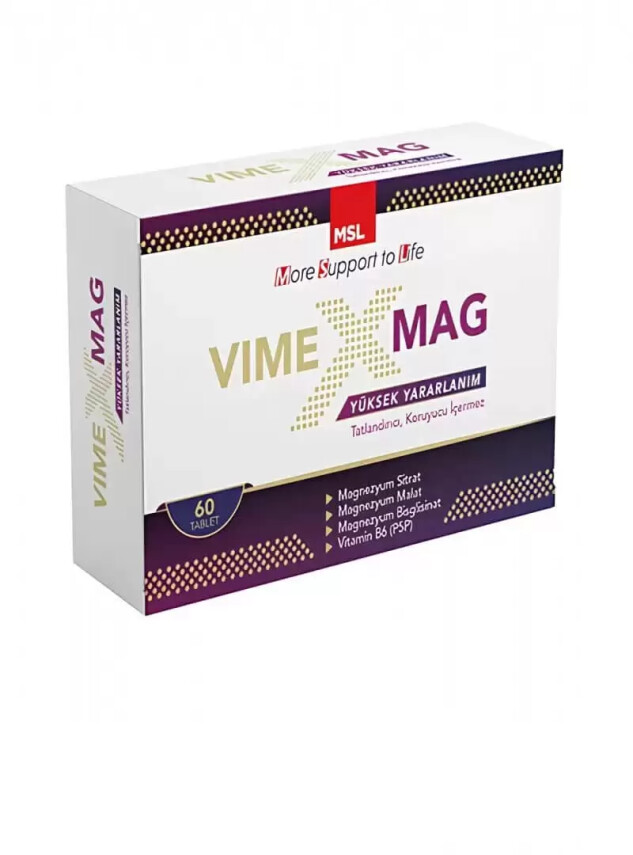 Msl Vimex Mag 60 Tablet - Vimex