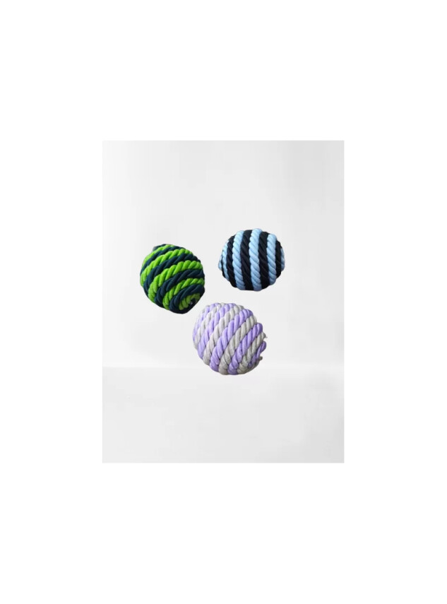 Multimagic Çıngıraklı İp Sargılı Top 5 cm - Diğer Bakım Ürünleri