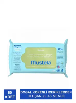 Mustela Eco Cleansing Wipes Islak Mendil 60 Adet - Mustela