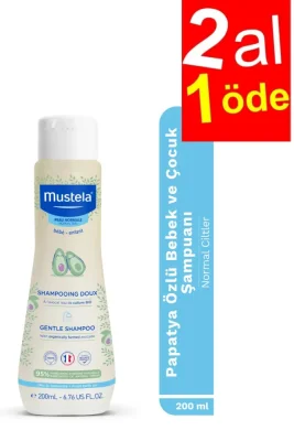 Mustela Gentle Papatya Özlü 200 ml Şampuan - 2AL1ÖDE - 1