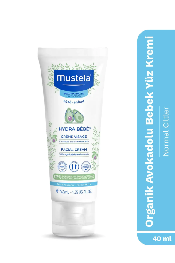Mustela Hydra Bebe Facial Cream 40 ml Yüz Kremi - 1
