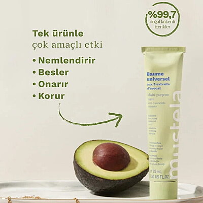 Mustela Multi-Purpose Balm 3 Etkili Avokado Balsam 75 ml - 3