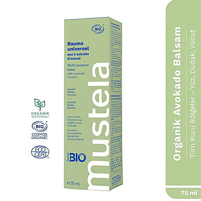 Mustela Multi-Purpose Balm 3 Etkili Avokado Balsam 75 ml - Mustela