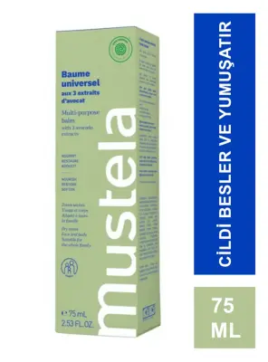 Mustela Multi-Purpose Balm 3 Etkili Avokado Balsam 75 ml - Mustela