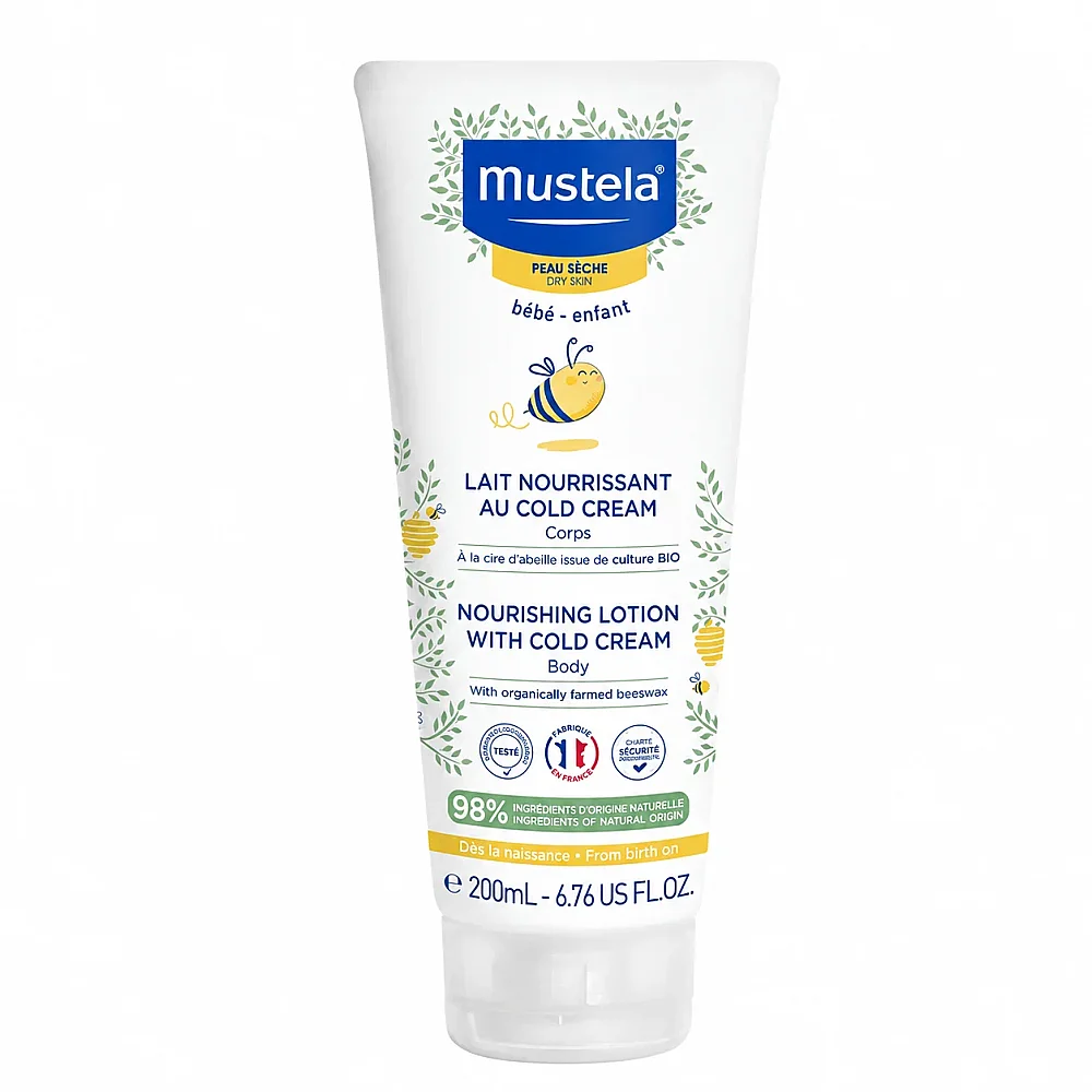 Mustela Nourishing Lotion With Cold Cream Vücut Losyonu 200 ml