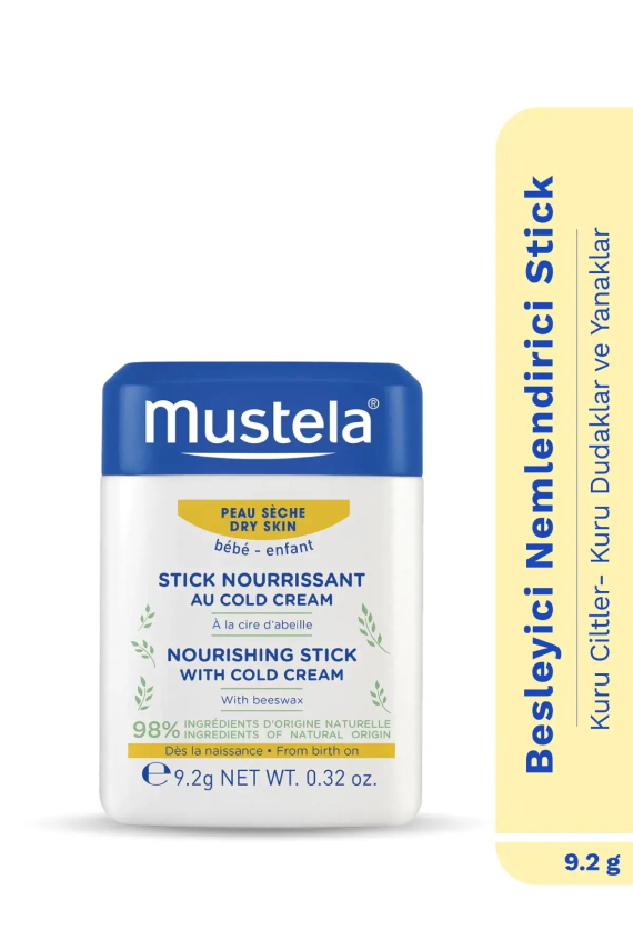 Mustela Nourishing Stick With Cold Cream Besleyici Stick 9,2 gr - 1