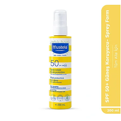 Mustela Spf 50 Güneş Spreyi 200 ml - Mustela