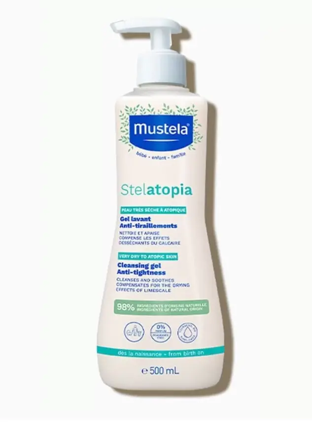 Mustela Stelatopia Cleansing Gel 500 ml Kuru Ciltler İçin Şampuan - 2