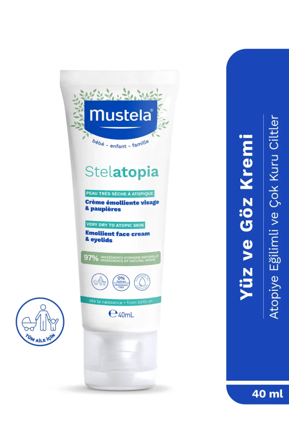 Mustela Stelatopia Emollient Face Cream 40 ml - 1