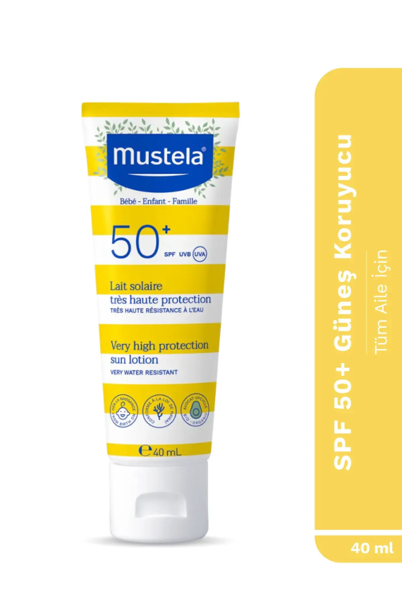 Mustela Very High Protection SPF 50+ Sun Lotion 40 ml - 1