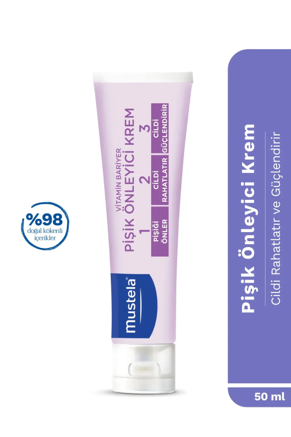 Mustela Vitamin Barrier 1-2-3 Cream 50 ml Pişik Kremi - 1