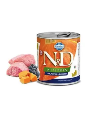 N&D Pumpkın Lamb & Blueberry Puppy Köpek Konserve 285 Gr - N&D