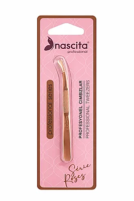 Nascita Paslanmaz Çelik Rose Yan Uçlu Cımbız NASCIMBIZ081 - Nascita