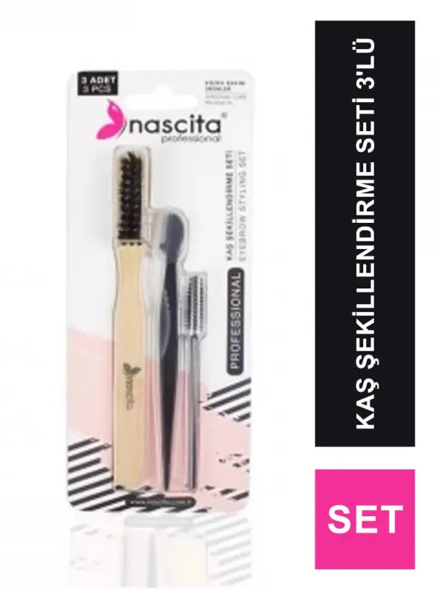 Nascita Pro Kaş Şekillendirme Seti 3'lü - 3 - - 2