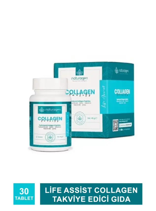 Naturagen Life Assist Collagen Takviye Edici Gıda 30 Tablet - 2